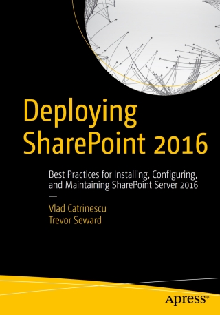 Cover image: Deploying SharePoint 2016 9781484219980