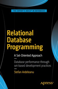 Cover image: Relational Database Programming 9781484220795