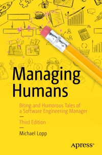Cover image: Managing Humans 3rd edition 9781484221570