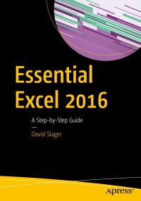 Imagen de portada: Essential Excel 2016 9781484221600