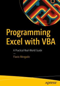 Cover image: Programming Excel with VBA 9781484222041