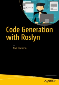 Imagen de portada: Code Generation with Roslyn 9781484222102