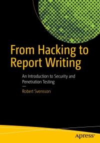 Cover image: From Hacking to Report Writing 9781484222829