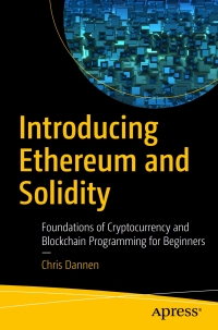 Cover image: Introducing Ethereum and Solidity 9781484225349