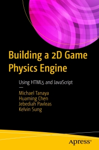 Cover image: Building a 2D Game Physics Engine 9781484225820