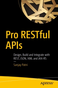 Cover image: Pro RESTful APIs 9781484226643