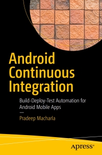Cover image: Android Continuous Integration 9781484227954