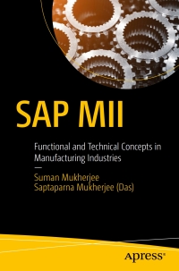 Cover image: SAP MII 9781484228135