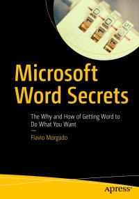 表紙画像: Microsoft Word Secrets 9781484230770