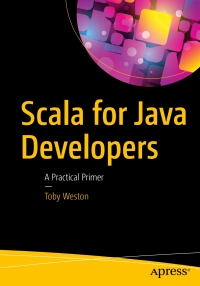 Cover image: Scala for Java Developers 9781484231074