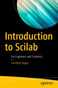 Imagen de portada: Introduction to Scilab 9781484231913