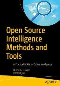 Cover image: Open Source Intelligence Methods and Tools 9781484232125
