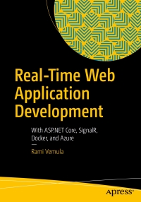 Cover image: Real-Time Web Application Development 9781484232699