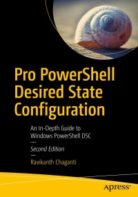 Cover image: Pro PowerShell Desired State Configuration 2nd edition 9781484234822