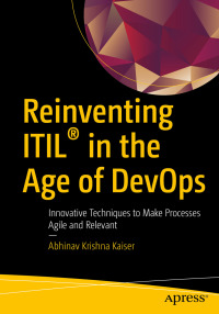 Imagen de portada: Reinventing ITIL® in the Age of DevOps 9781484239759