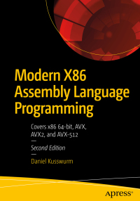 Cover image: Modern X86 Assembly Language Programming 2nd edition 9781484240625
