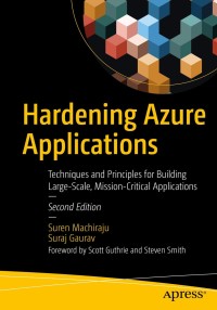 Cover image: Hardening Azure Applications 2nd edition 9781484241875