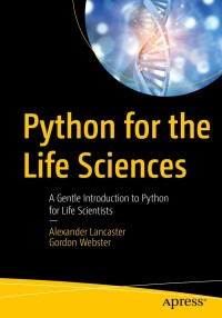 Cover image: Python for the Life Sciences 9781484245224