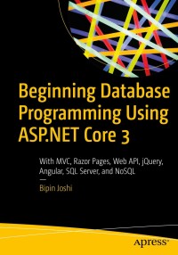Cover image: Beginning Database Programming Using ASP.NET Core 3 9781484255087
