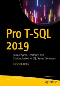 Imagen de portada: Pro T-SQL 2019 9781484255896