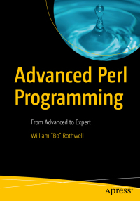 Cover image: Advanced Perl Programming 9781484258620
