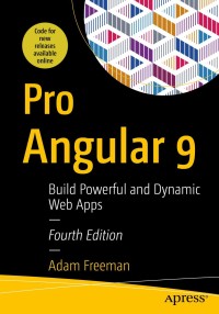 Imagen de portada: Pro Angular 9 4th edition 9781484259979