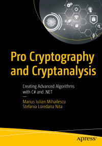 Immagine di copertina: Pro Cryptography and Cryptanalysis 9781484263662