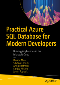 Cover image: Practical Azure SQL Database for Modern Developers 9781484263693