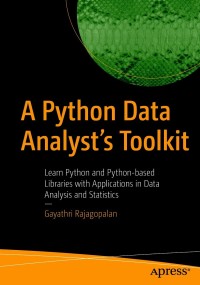 Omslagafbeelding: A Python Data Analyst’s Toolkit 9781484263983