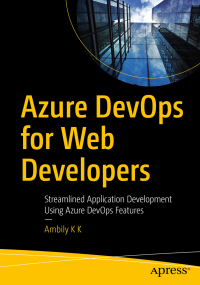 Imagen de portada: Azure DevOps for Web Developers 9781484264119