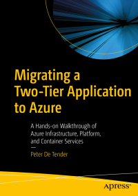 Cover image: Migrating a Two-Tier Application to Azure 9781484264362
