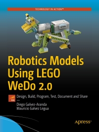 Titelbild: Robotics Models Using LEGO WeDo 2.0 9781484268452