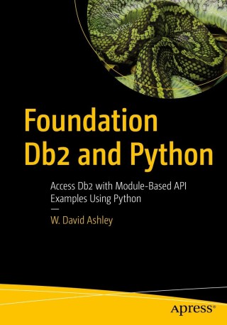 Imagen de portada: Foundation Db2 and Python 9781484269411