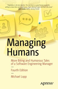 Cover image: Managing Humans 4th edition 9781484271155