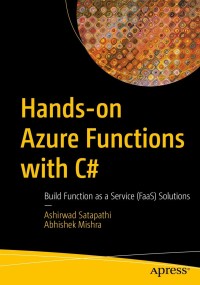 Titelbild: Hands-on Azure Functions with C# 9781484271216