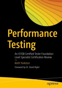 Cover image: Performance Testing 9781484272541