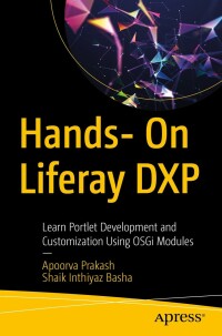 Cover image: Hands- On Liferay DXP 9781484285626
