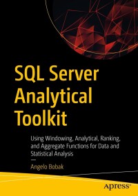 Cover image: SQL Server Analytical Toolkit 9781484286661
