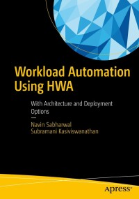 Cover image: Workload Automation Using HWA 9781484288849