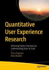 Cover image: Quantitative User Experience Research 9781484292679