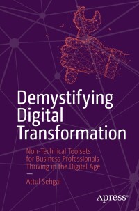 Cover image: Demystifying Digital Transformation 9781484294987