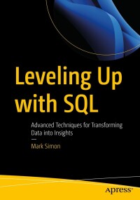 Cover image: Leveling Up with SQL 9781484296844