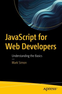 Cover image: JavaScript for Web Developers 9781484297735