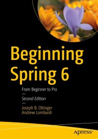Cover image: Beginning Spring 6 2nd edition 9781484298329