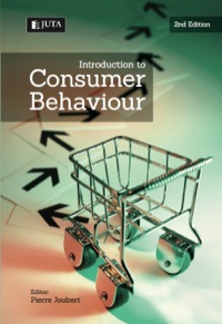 Omslagafbeelding: Introduction to Consumer Behaviour 2nd edition 9781485102304