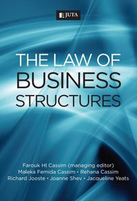 Omslagafbeelding: The Law of Business Structures 1st edition 9780702195488