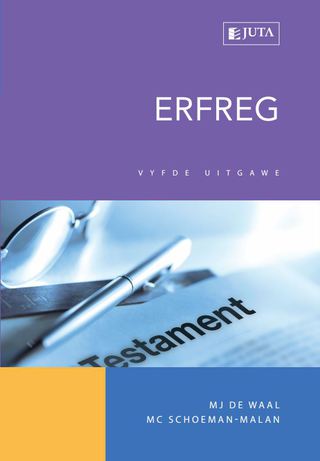 Cover image: Erfreg 5th edition 9781485108238