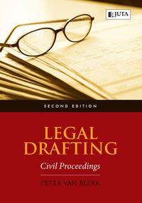 Omslagafbeelding: Legal Drafting: Civil Proceedings 2nd edition 9781485106128