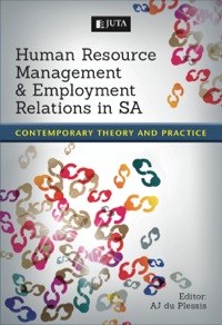 Cover image: Human Resource Management &amp; Employment Relations in SA: Contemporary theory and practice 1st edition 9781485102700