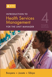 Cover image: Introduction to Health Services Management for the Unit Manager 4th edition 9780702188664